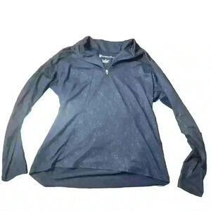 Women's Oxford gold 1/4 zip pullover size small